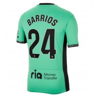 Dres Atletico Madrid Pablo Barrios #24 Tretina 2023-24 Krátky Rukáv